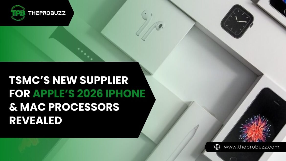 TSMC’s New Supplier