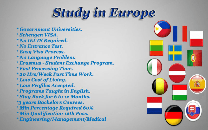 European Study Visa Requirements